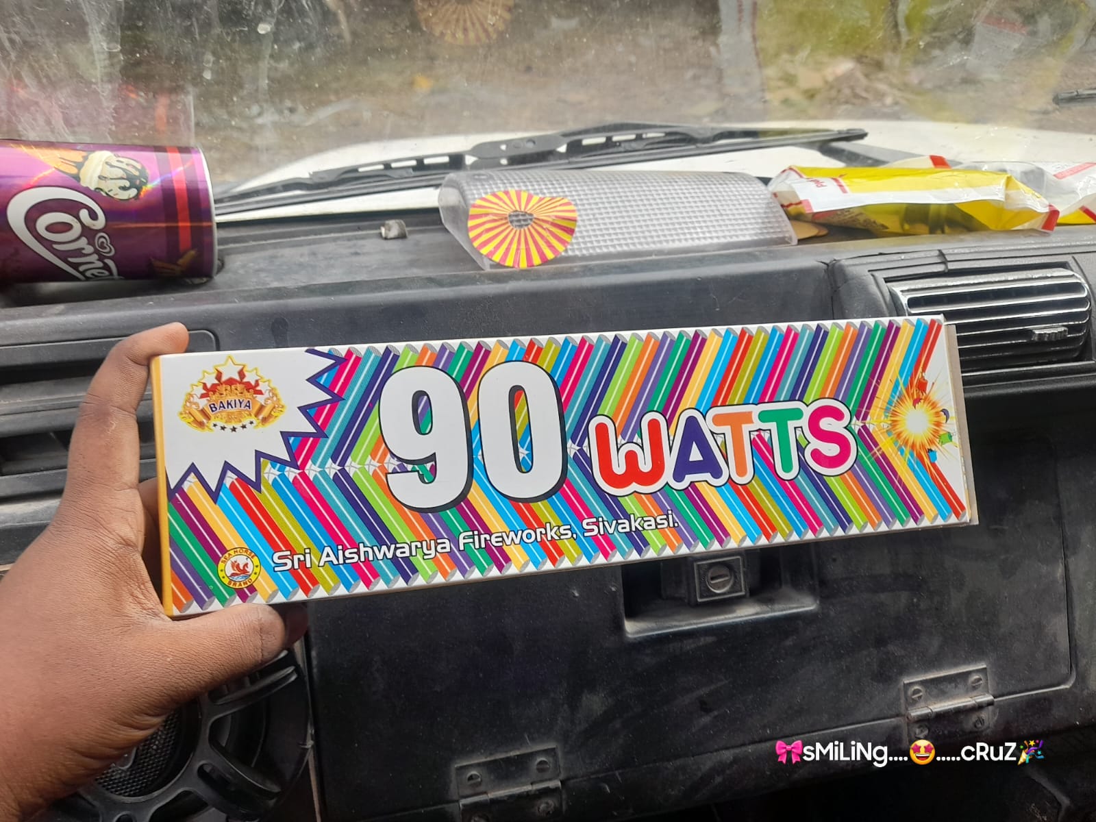 Krish Crackers 90 WATTS Fancy Power Dhamaka (3 Pcs)